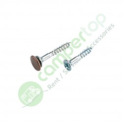 Tornillo de cabeza perforada VBA Pozidriv 4,5 x 40 mm
