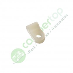 Abrazadera de plástico de 12 mm